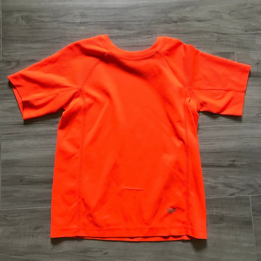 Neon Orange Boys Short-sleeve T-Shirt